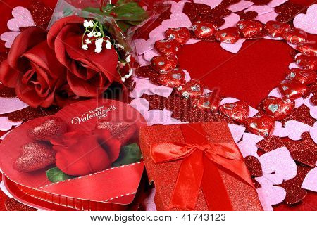 Valentinsdag baggrund