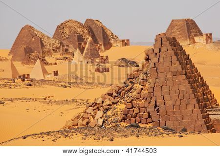 Meroe Piramitler Sudan