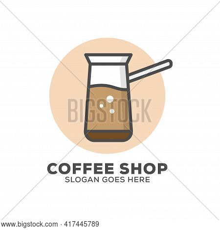 Motta Jug Coffee Logo Design,can Used Coffee Shop Or Cafe And Bar Logo Icon Template