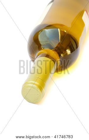 bottiglia di vino bianco