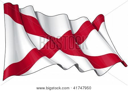St Patrick's Saltire (N.Irish flagga)