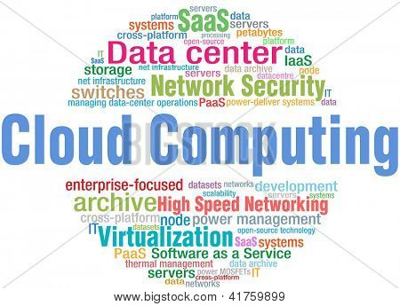 โลกของ Cloud คอมพิวเตอร์มันเทคโนโลยีสำคัญเมฆแท็ก