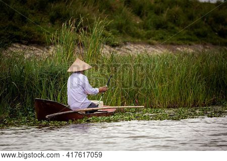 Van Long In Tam Coc Vietnam