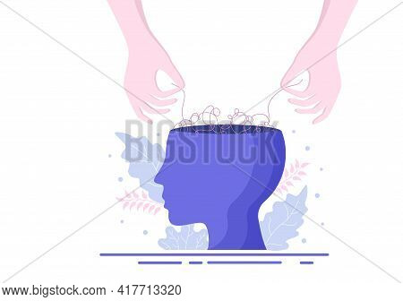 Mental Health Due To Psychology, Depression, Loneliness, Illness, Brain Development, Or Hopelessness