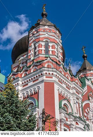 Cathedral Of St. Panteleimon In Kyiv, Ukraine
