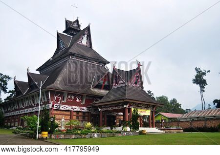 St. Francis Of Assisi Catholic Church Gereja Katolik Or St. Fransiskus Assisi Berastagi For Indonesi