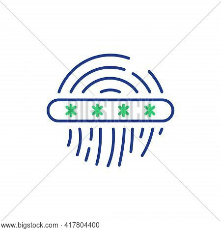 Fingerprint Loop 벡터 및 사진(무료 체험) | Bigstock
