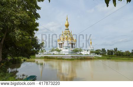 Wat Thung Setthi Temple In Khon Kaen, Thailand.