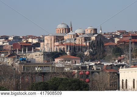 Zeyrek Mosque In Fatih District, Istanbul City, Turkey