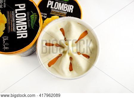 Kyiv, Ukraine - January 5, 2020: Plombir 