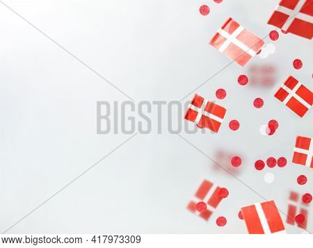 Denmark. June 5, Constitution Day, September 21, Happy Independence Day, National Holiday, Flag Fogg