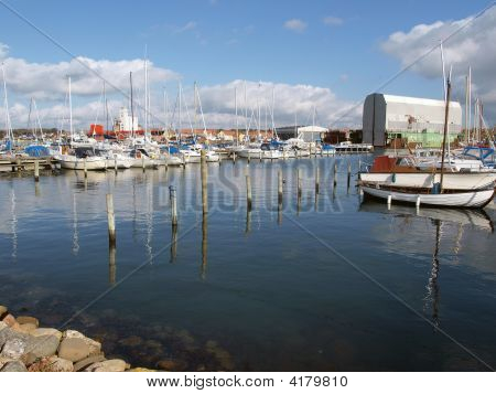 Lystbåde Marina Assens Danmark