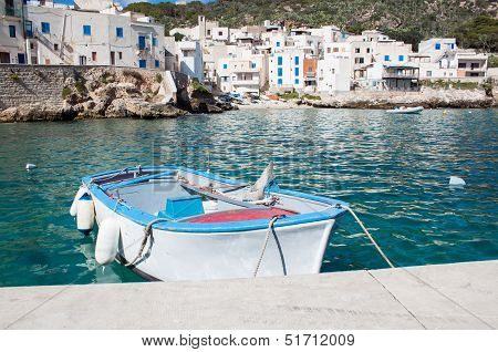 Levanzo fishing boats