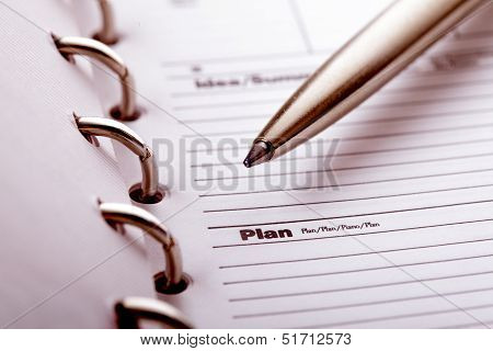 Plan Organizer