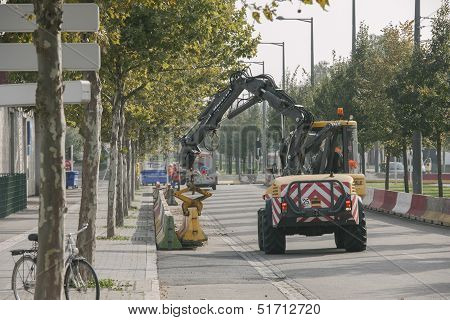 Wrc Championship Preparation In Strasbourg