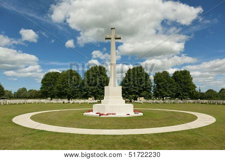 British Cemetery Of The Second World War, Bayeux, Calvados, Normandy, France