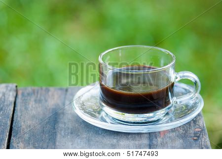 Black Coffee Cup