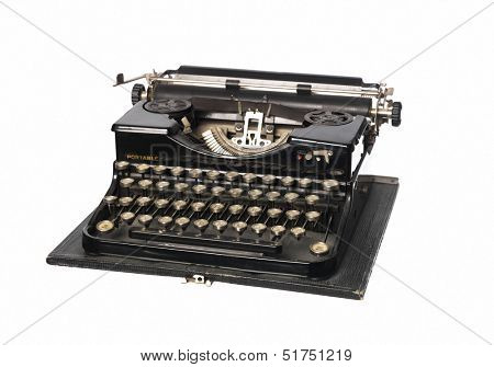 Vintage typewriter