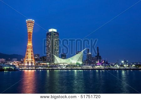 Kobe port in japan