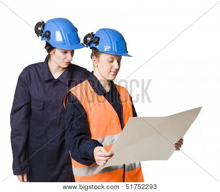 Female buildingconstructors