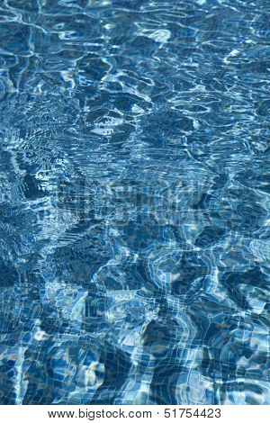 Texture of a swimming pool