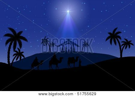 Christmas scene