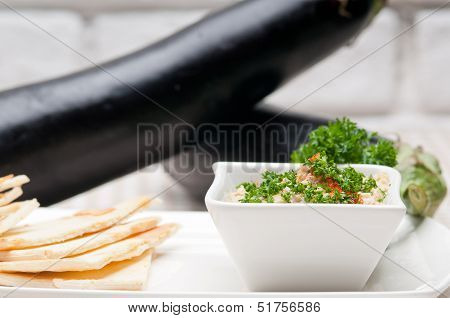 Moutabal Baba Ghanoush Eggplant Dip