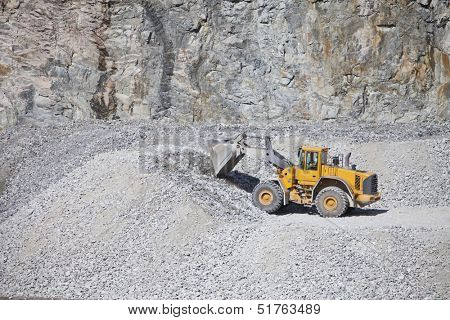 Truck at the Construction site
