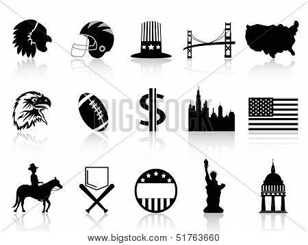 American Symbol Icons