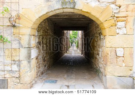 Old gateway in France