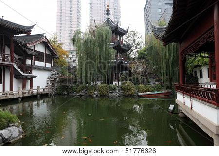 Wen Miao Temple In Shanghai