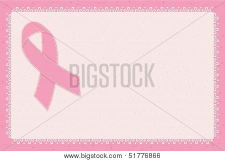 Breast cancer awareness background