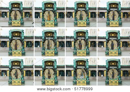 Anker Clock In Vienna Austria