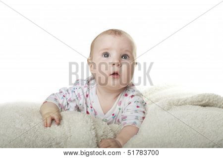 Crawling Baby Girl