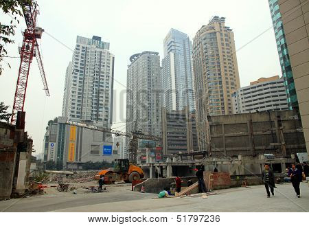 Chinese Construction Site