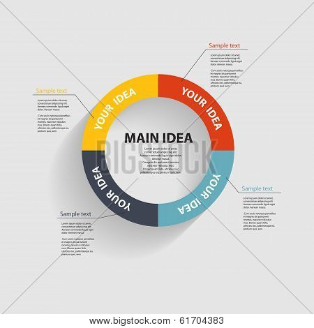 Infographic Templates for Business Vector Illustration
