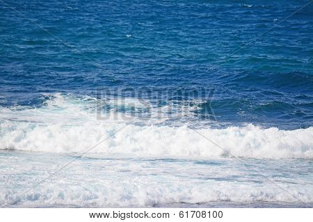 Blue And White Sea