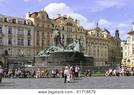 Statue in Prague