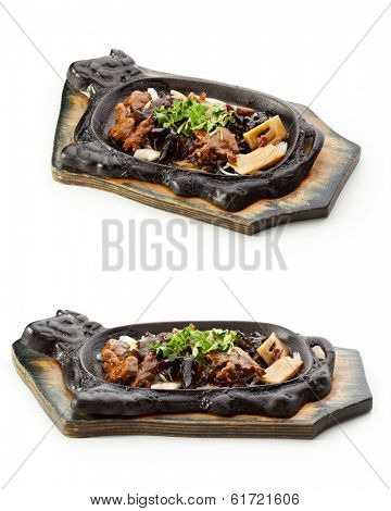 Fried Lamb with Vegetables
