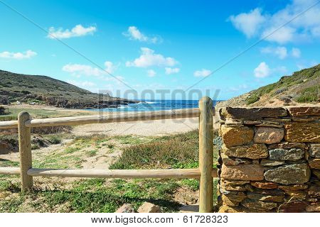 Clouds Over The Fence