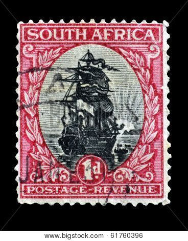 Old postage stamp South Africa