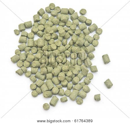pellets of hops