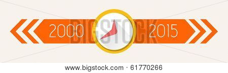 Flat Infographic Elements. Vector Illustration EPS 10.