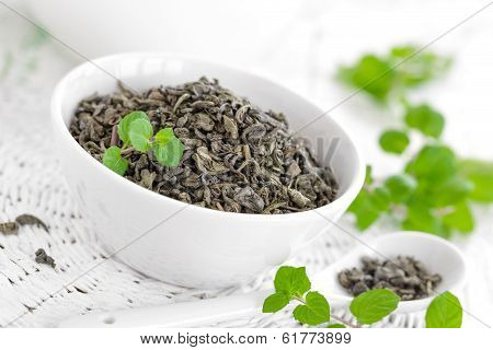 Tea with mint