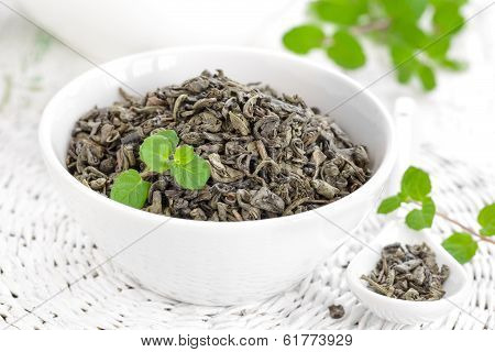 Tea with mint