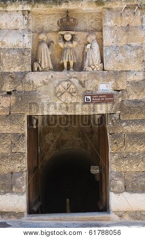 Church of St. Maria del Soccorso. Monopoli. Puglia. Italy.