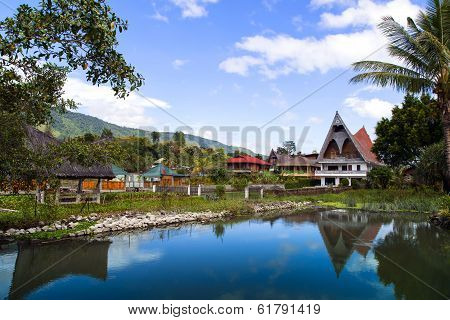 Batak Style House.