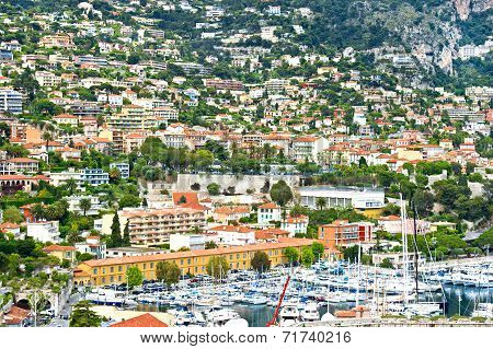 View Of Luxury Resort And Bay Of Villefranche-sur-mer