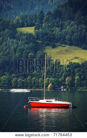 Zeller Lake, Zell am See, Austria, Europe
