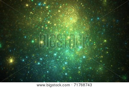 Nebular clouds in furthest universe